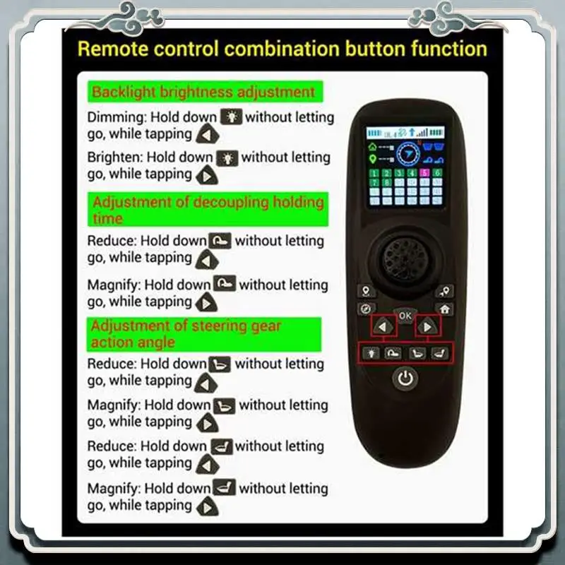 

Premium One-Hand Transmitter 12V 24V Large Power Receiver RX40G Wireless Remote Control B36A