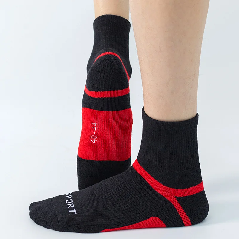 Professional Tennis Badminton Basketball Sport Crew Socks Men/ Women Performance Thick Cushion Moisture Wicking Athletic Sock