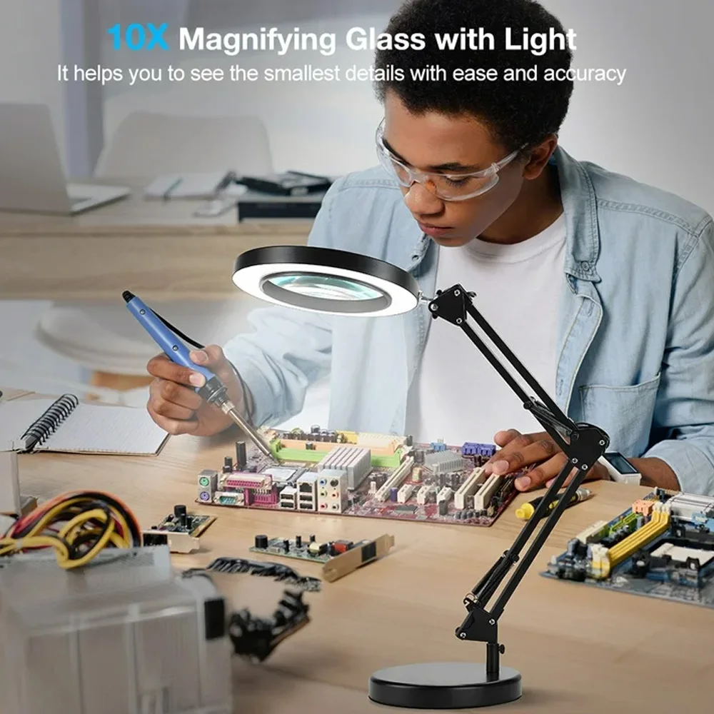 Precision Magnification Meets Flexible Lighting for Unmatched Clarity and Comfort.