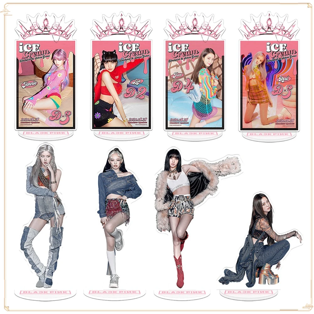 

Korean Celebrity Popular Beautiful Idol Creative Stand Acrylic Figure Decoration Ornaments Boys and Girls Cherish Exquisite Gift
