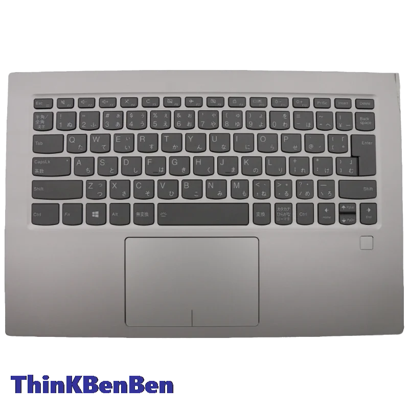 JP Jepang Keyboard Platinum casing atas Palmrest Shell Cover UNTUK Lenovo Ideapad Yoga 920 13 Flex Pro 13IKB KB