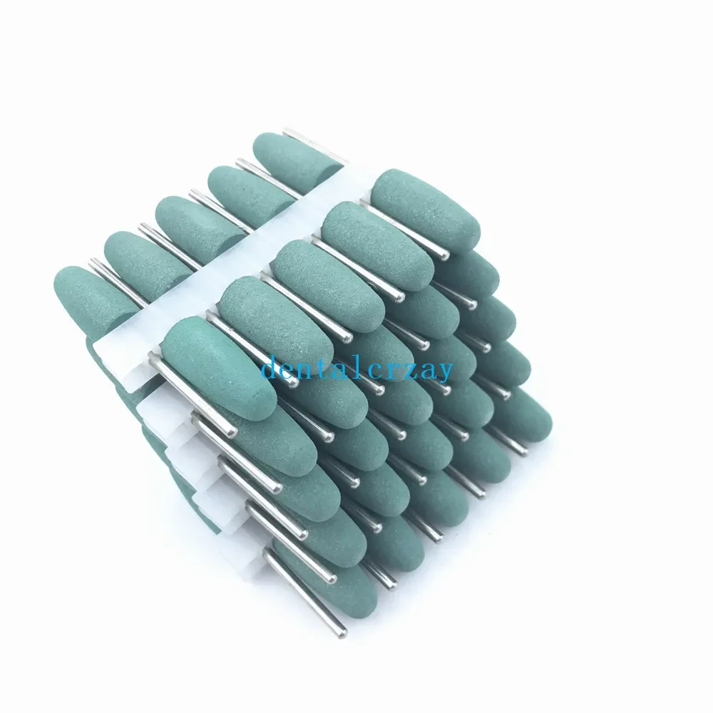 50pcs/set 2.35mm dental silicone Rubber polishers burs Teeth Whitening Equipment dental polishing