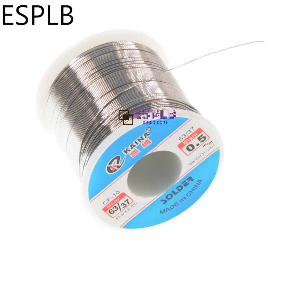 ESPLB 450G Solder Wire 0.5/0.6/0.8/1.0/1.2/1.5/2.0mm CF-10 63/37 Rosin Tin Lead Solder Wire Core Flux for Welding