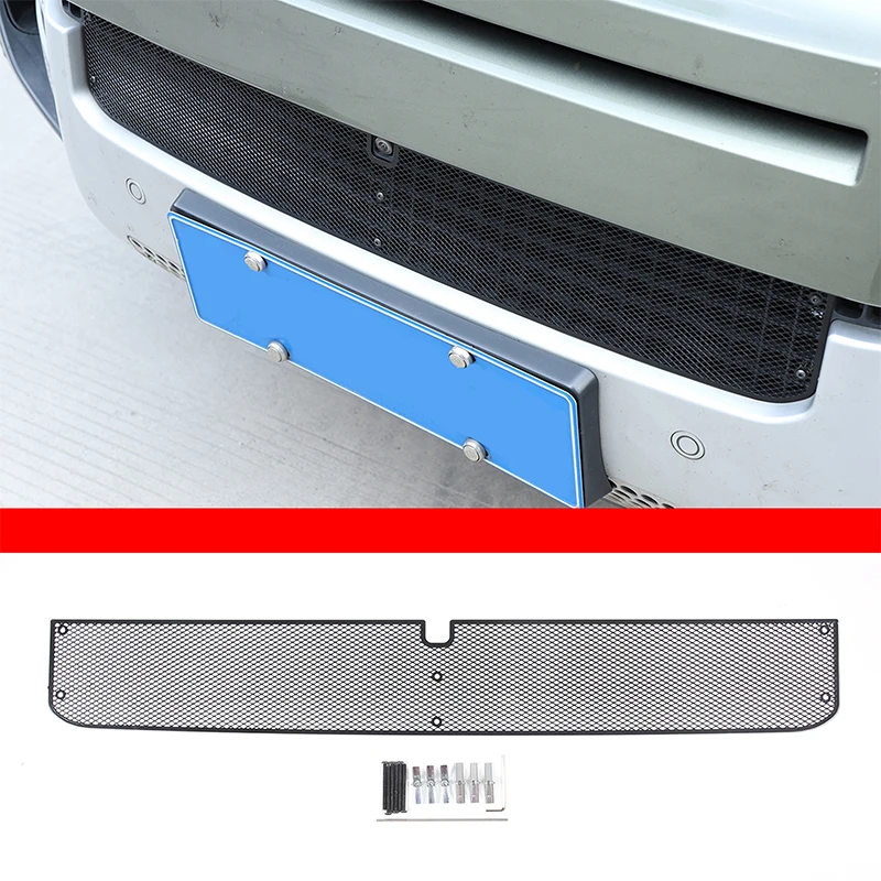 

For Land Rover Defender 90 110 130 2020-2024 Car Lower Bumper Anti Insect Net Anti Dust Proof Inner Vent Grille Cover