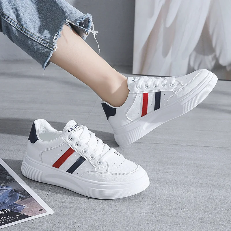 Nieuwe Damesmode Sneakers Plateauschoenen Vrouw Sneakers Schoenen Flats Dames Sneakers Hardloopschoenen Dames Casual Loafers Schoenen