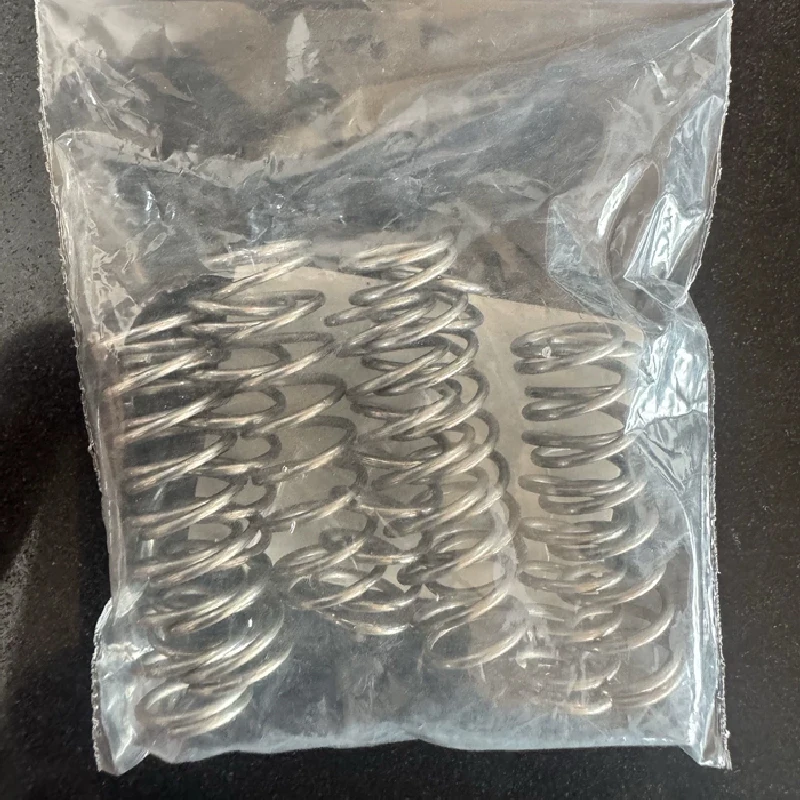 Creamily 5Pcs/Lot Y-type Compression Spring Return Spring Steel Pressure Coil Springs Wire Diameter=0.9mm OD=16mm Length=60mm