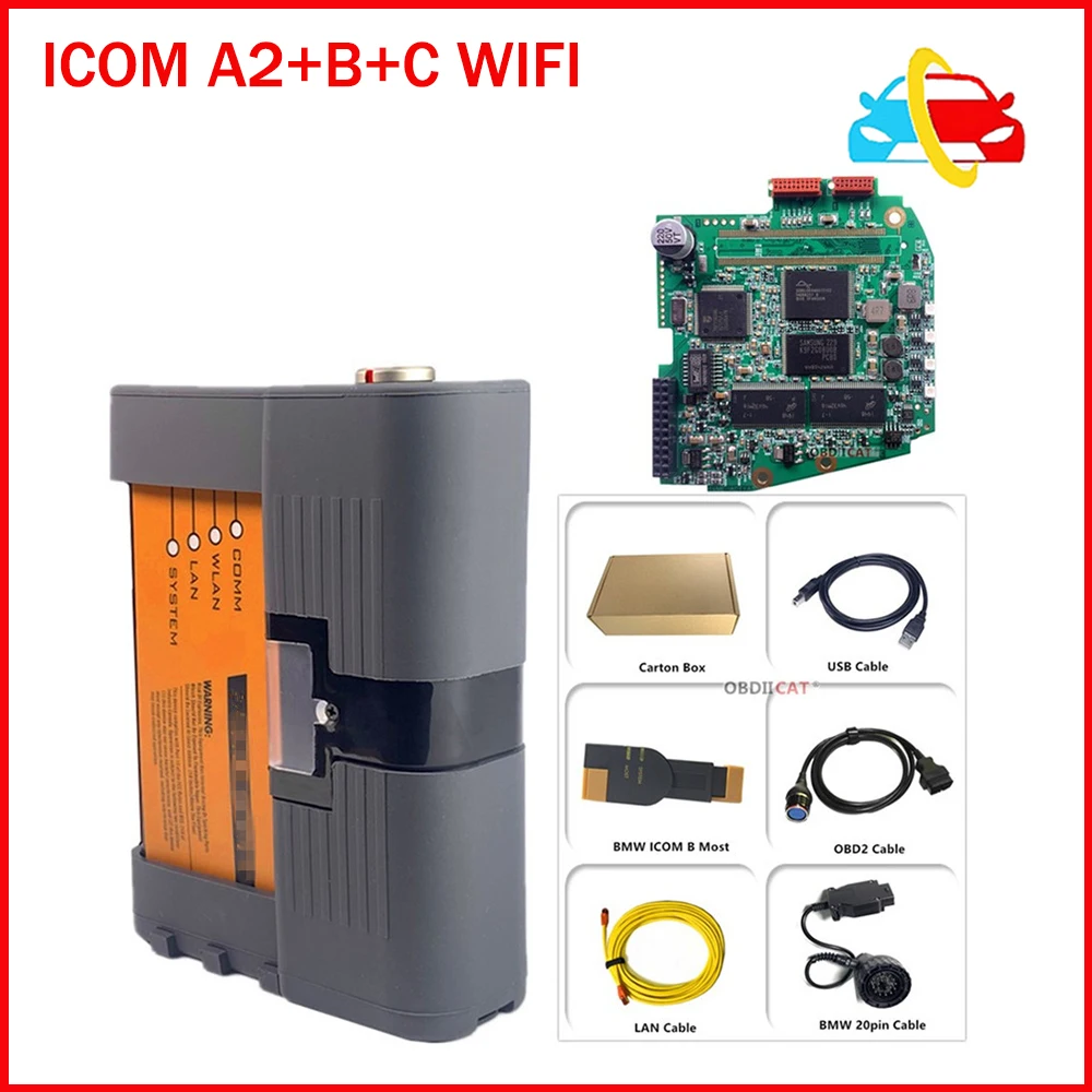 

Newest Icom a2 ICOM A2+B+C ICOM NEXT for BMW Diagnostic & Programming Tool Second Generation Without Software Free Shipping