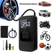 Car Air Pump Wireless Protable Car Air Compressor 150PSI Tire Inflation Pump for Motorcycle Bicycle Car Tire Ball Inflator