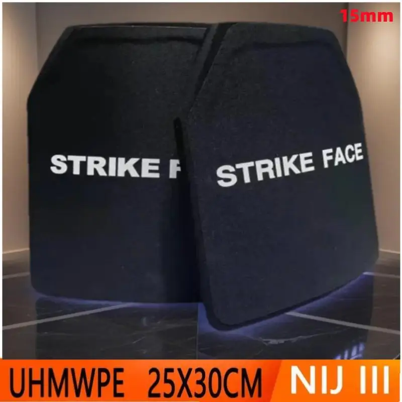 NIJ Class III Pure PE Bulletproof Plate 25X30CM Class 3 Bulletproof Plate Tactical Insertion Plate Backpack Deck Body Armor