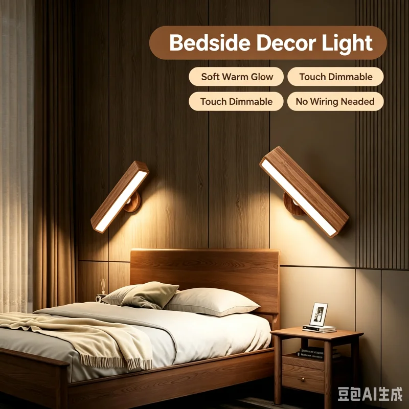 rechargeable-touch-reading-night-light-2-pack-nordic-solid-wood-wall-sconce-rotatable-dimmable-lamp-for-bedroom-decor-warm-glow