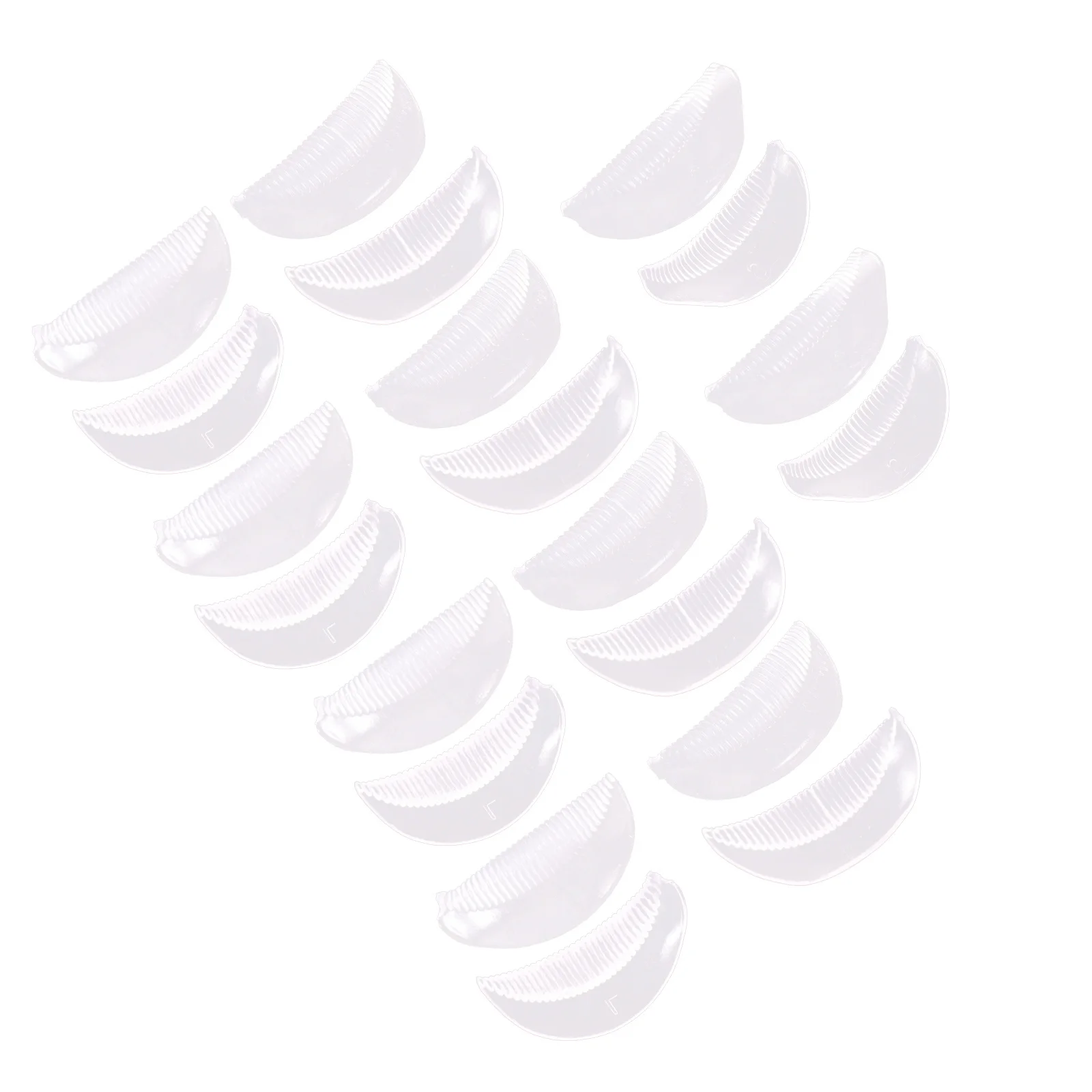 

10Pairs Eyelash Lift Pads Premium Silicone Material for to Clean Silicone Pads for Lash Lift Eyelash Curler Tool