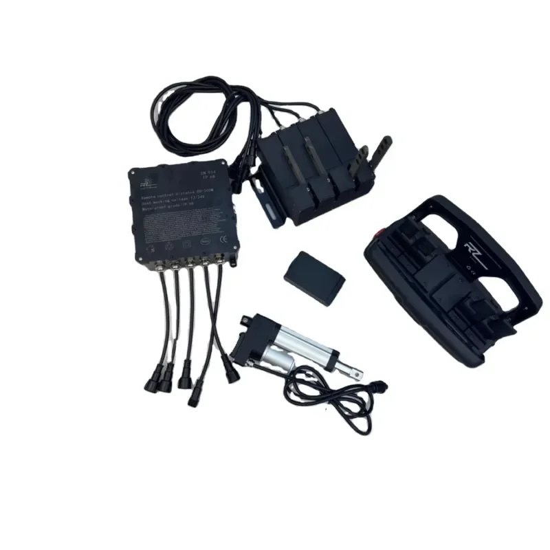 4-Bar wireless control unit for truck cranes and drilling rigs; with upgraded remote control function; clutch motor.
