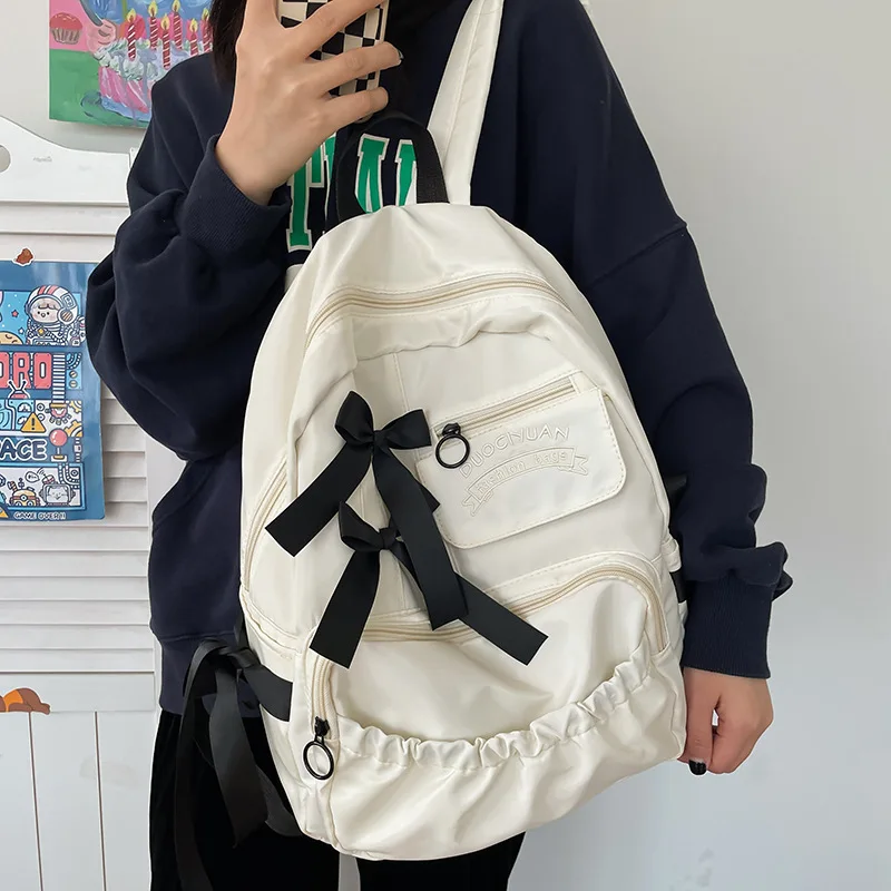

Fashion Backpack Canvas Women Backpack Anti-theft Shoulder Bags New School Bag for Teenager Girls School Backapck Female