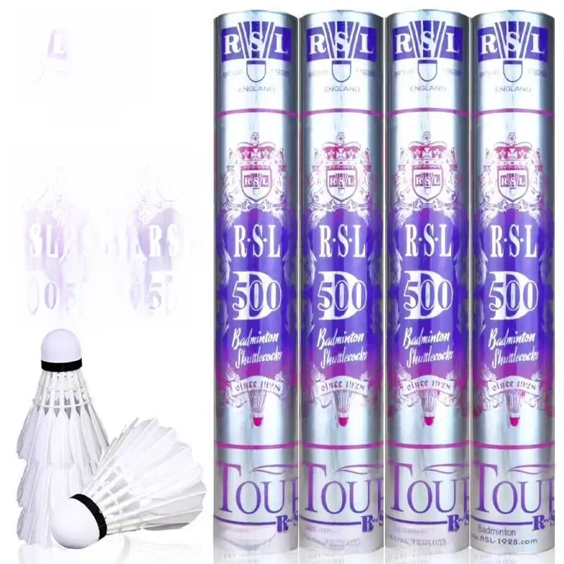 

Profional Badminton uttleco RSL D500 Series Goose Feathers Stable Flight Super Durable for Cetition And Training