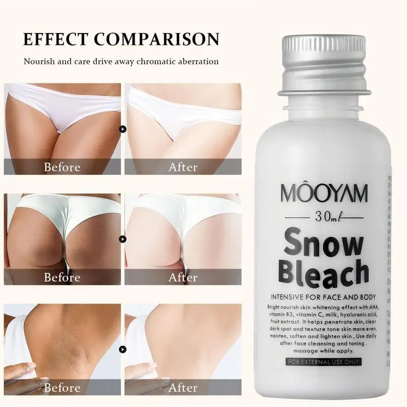 Body Whitening Cream Remove Thigh Inner Joint Dark Melanin Knee Bleach Private Part Whiten Lighten Moisturize Brighten Body Care