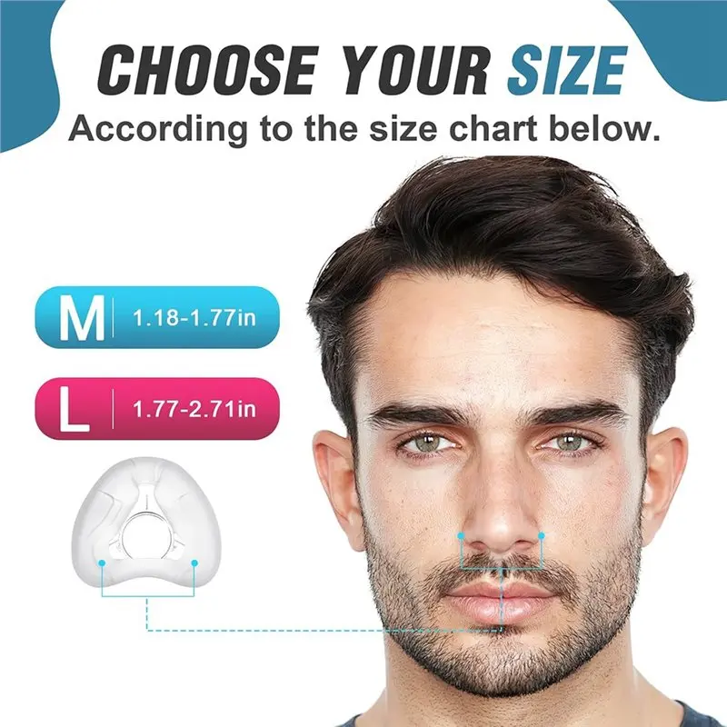 【크리스마스】에어핏 N20 마스용 교체 쿠션 4팩 - 부드러운 착용감과 내구성, 안전한 밀착감으로 향상된 편안함