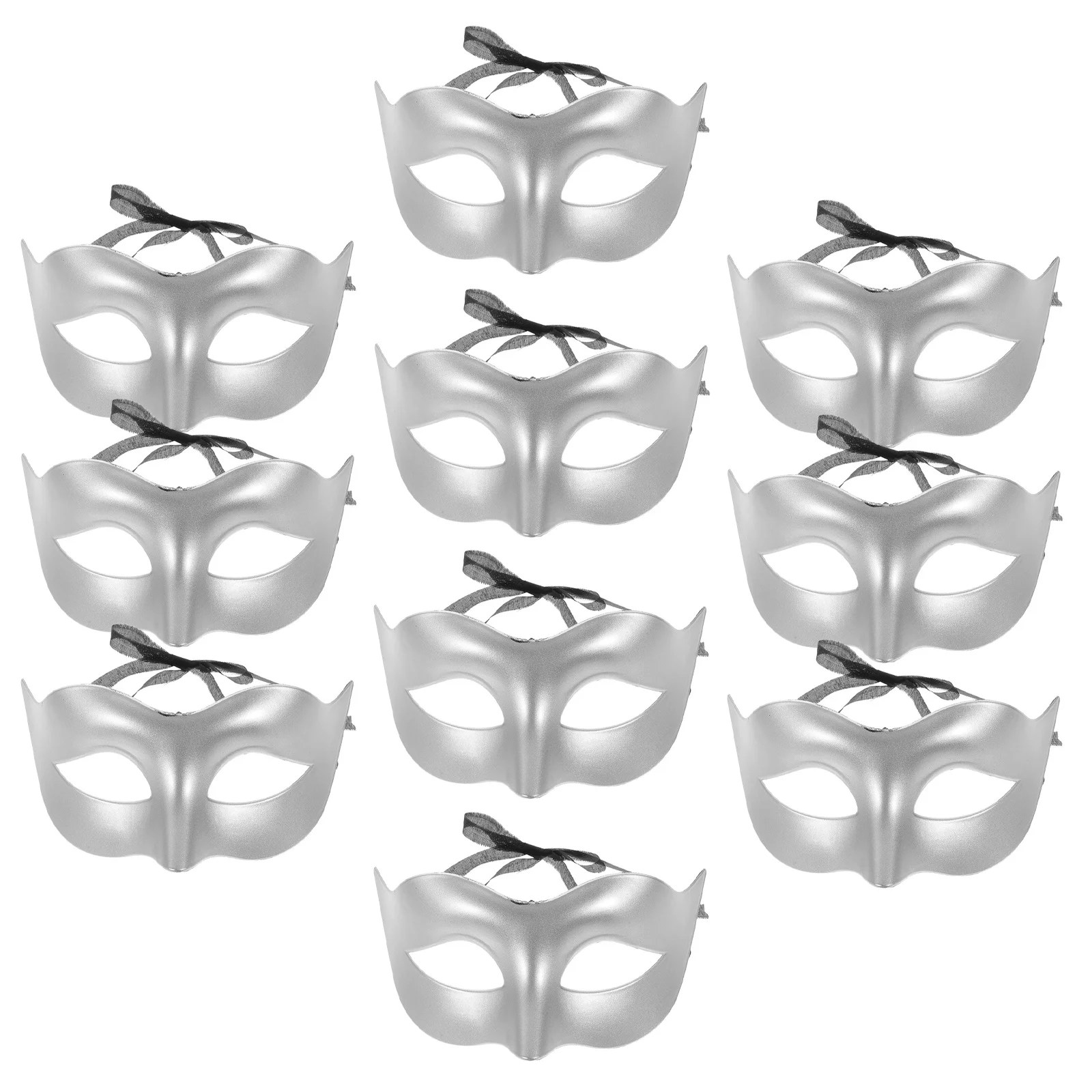 

10 шт. полумаска для лица, современный пластиковый косплей, вечерние украшения, маскарадный фестиваль, товары для Хэллоуина, маскарадная маска, реквизит