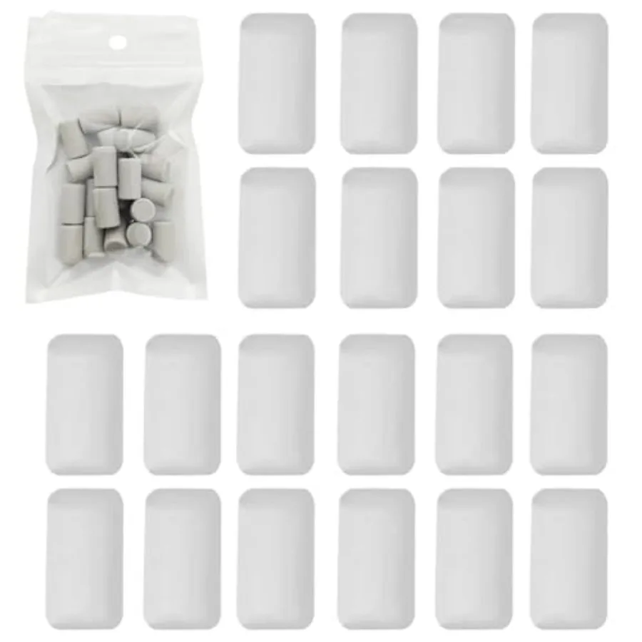 Pack of 20 - Mechanical Pencil Erasers Refill, Erasers Refill Available for Pentel Mechanical Pencil etc. Easy to Clean Without