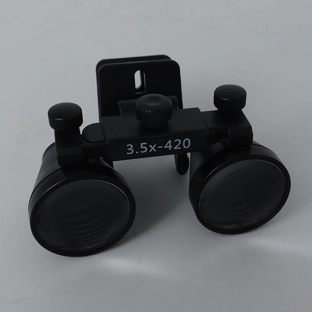 Dental Loupes 2.5X 3.5X Binocular Medical Magnifier Dentistry Surgical Optical Glasses Lens Dentist Clip Loupes