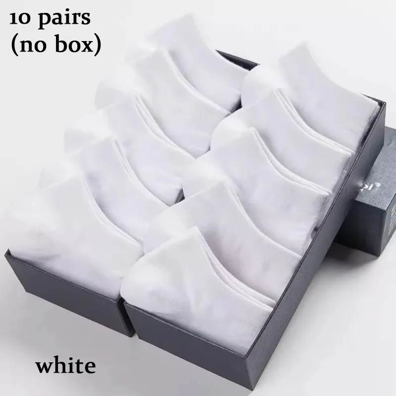 10 Pairs Unisex Casual Plain Color Boat Socks Thin Breathable Comfy Anti Odor Sweat-absorbing Low Cut Ankle Socks For Men Women image 3