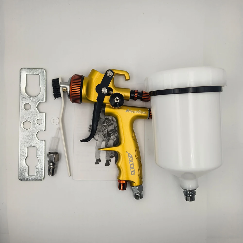 5000B Top Pot type Environmentally Friendly High Atomization Pressure Feed Spray Gun Furniture Sheet Metal Pneumatic Paint Gun