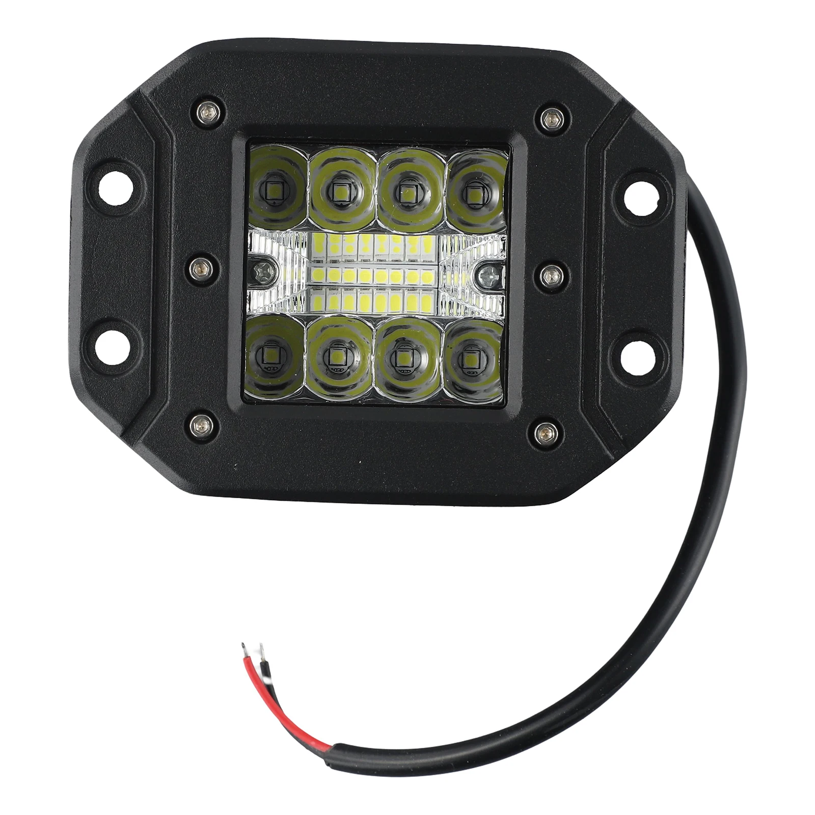 

Рабочий фонарь 470 г, 16 Вт, 1600 лм, улучшенная видимость, внедорожный бампер, рулонный светильник, белый/желтый, IP65, простота установки