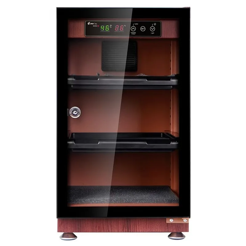 

electronic moisture-proof cabinet, office household stamps, drying cabinet, upgraded wood grain series