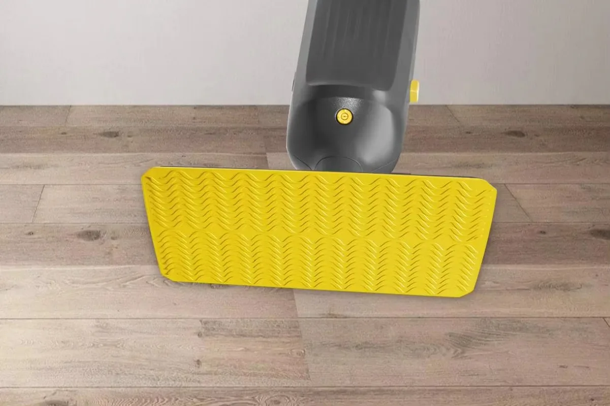 electric mop household floor cleaner with removable can rectangular pattern set packaging, suitable for household use