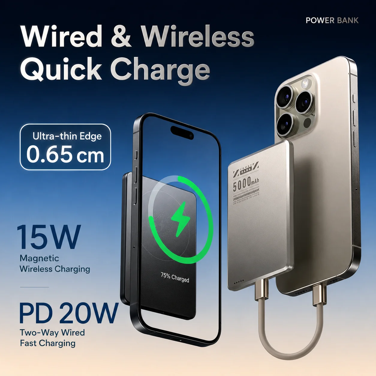 2027 New Magnetic Power Bank,1 - Power Bank Slim 评论和价格