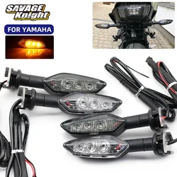 Turn Signals Motorcycle For YAMAHA MT03 MT01 MT-25 Flashing LED XTZ700 Front Rear Indicator Light MT-15 YZF R1 R25 TRACER 900/GT