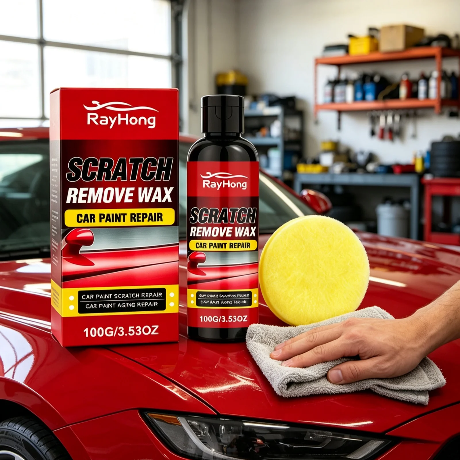 Car Scratch Repair Paste Remov - Car Scratch Repair Polishing Wax Paste recension och pris