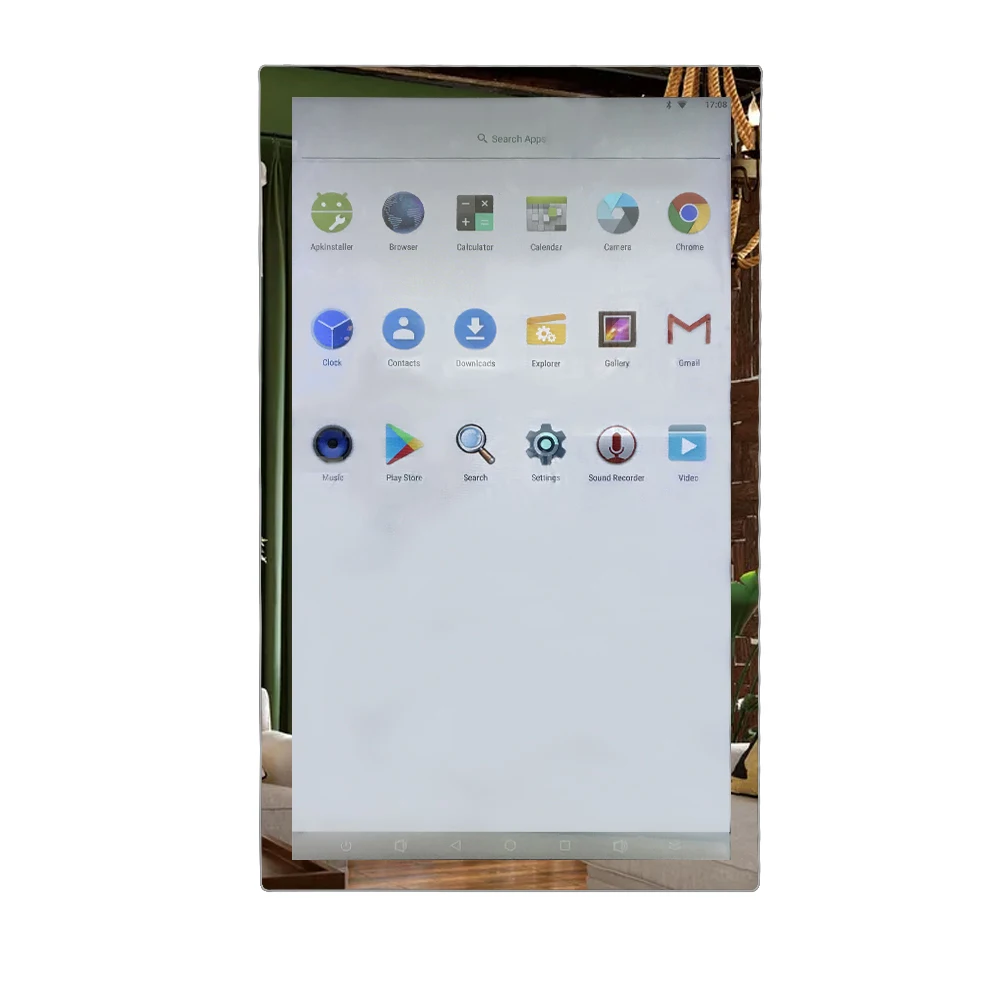 Customized Full Function Glass Smart Android Led Tv Mirror Smart With Touch Screen Smart Magic Mirror With Camera