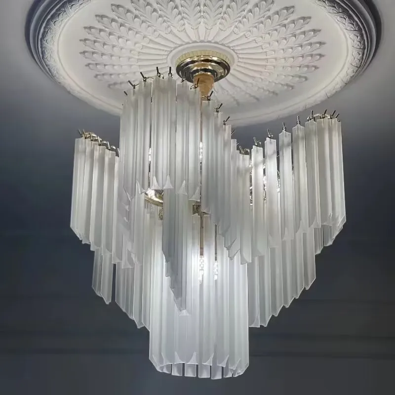 White Flying Wings Pendant Lights Ceiling Home Decor Led Glass Chandelier Lustres Living Room Hall Vintage Hanging Lamp European
