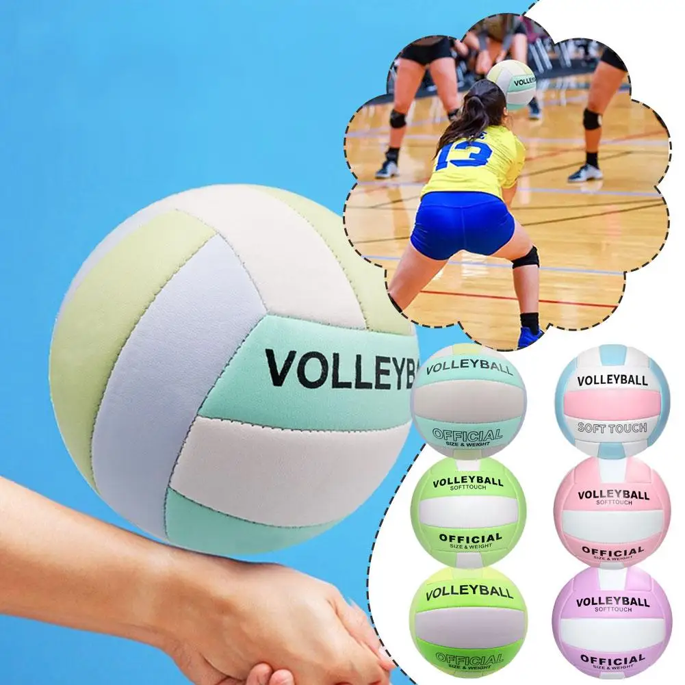 حجم 5 شاطئ PVC الكرة الطائرة امتحان المنافسة التدريب التصحيح لينة صديقة للبيئة المكونات المتانة الكرة الطائرة المهنية