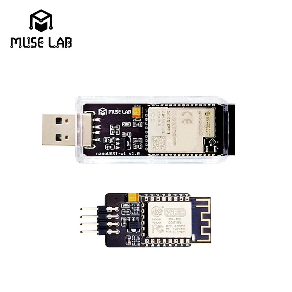 

nanoUART-wl Wireless Serial Port Tool 2.4G USB to TTL CDC UART Module