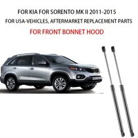 2 uds soportes de elevación de capó delantero puntales de choque para Kia Sorento MK II 2011-2015 81160-1U100 811601U100