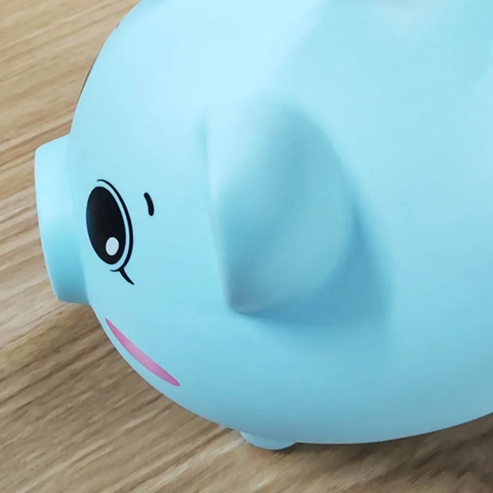 落下防止豚貯金箱、貯金タンク、装飾的な漫画豚貯金箱モデル、大容量豚モデル貯金箱、子供用
