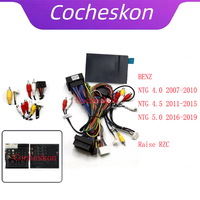 Car Radio Cable 16pin Power Wire Harness Android Adapter Canbus Box Raise RZC For Benz NTG 4.0 4.5 5.0 A/B/C/E/G/ML/CLA/GLA/GL