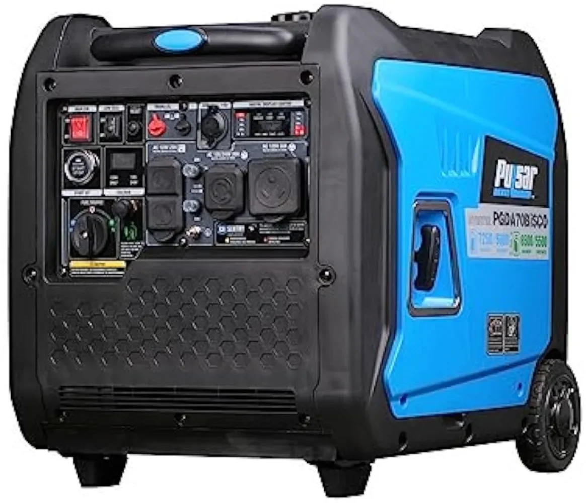 Pulsar For 7,250-Watt Super Quiet Dual Fuel Inverter Generator with Remote Start