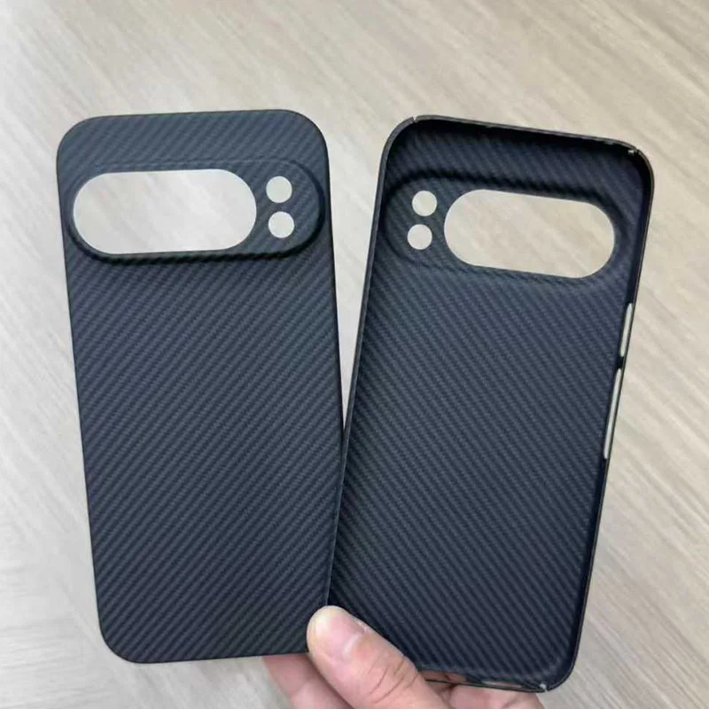 Coque pour Google Pixel10 Pixel 10 Pro XL, en Fiber de carbone aramide véritable, Anti-explosion, housse de Protection pour téléphone portable