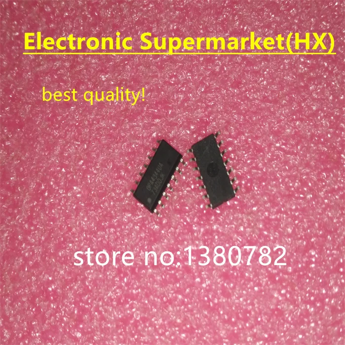 

Free Shipping 50pcs/lots OPA4344UA OPA4344 SOP-14 IC In stock!