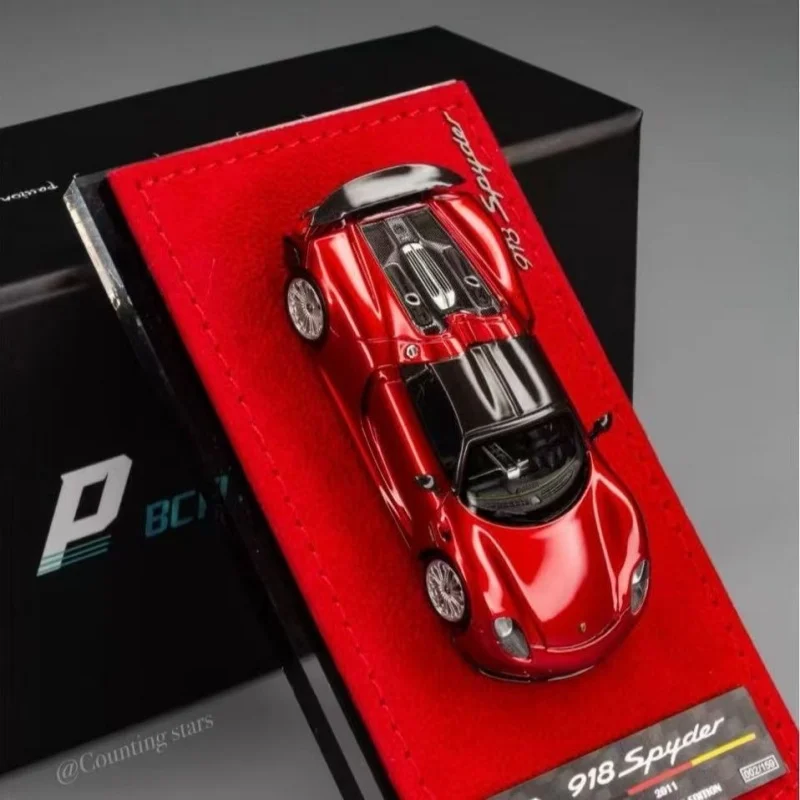 BCP×DMH 1:64 918 spyder hardtop resin miniature simulation car
