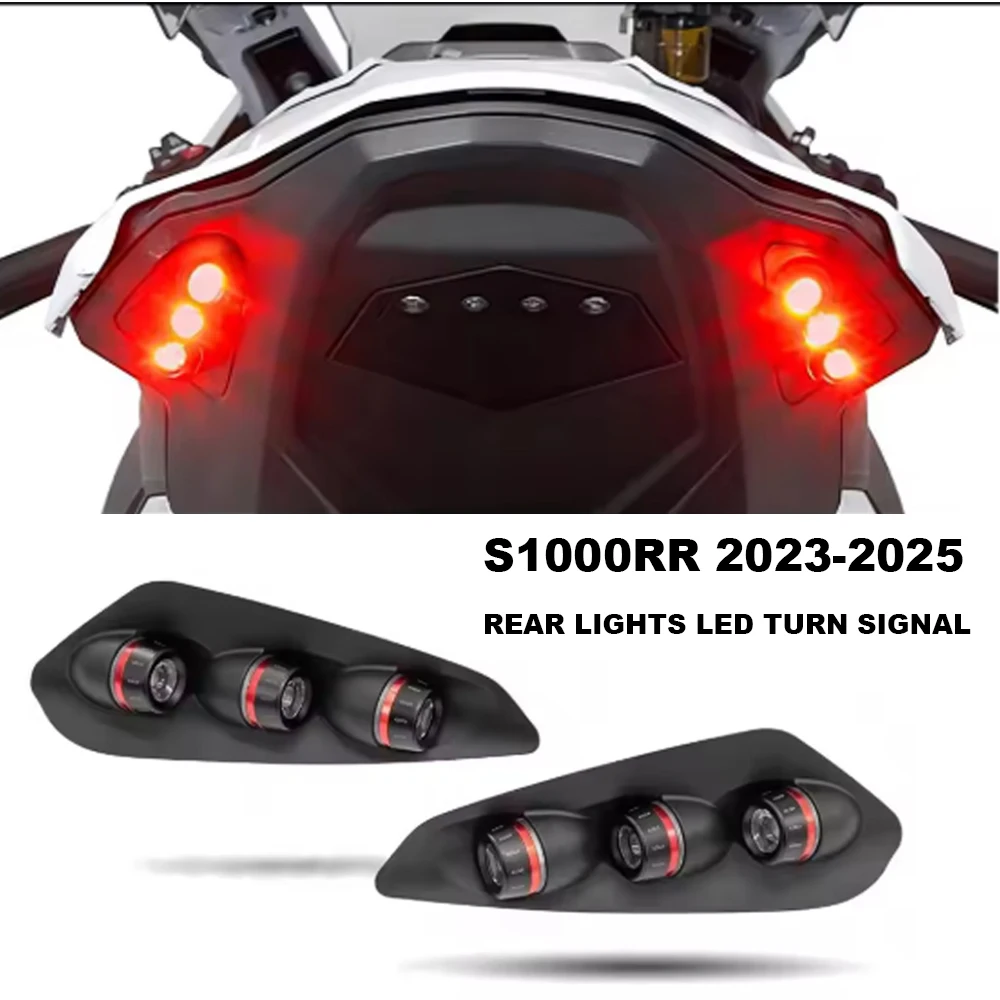 

For BMW S1000RR S1000 RR S 1000 RR 2023-2025 Rear Lights Motorcycle In-Tail LED Integrated Tail Light s1000rr LED Turn Signal