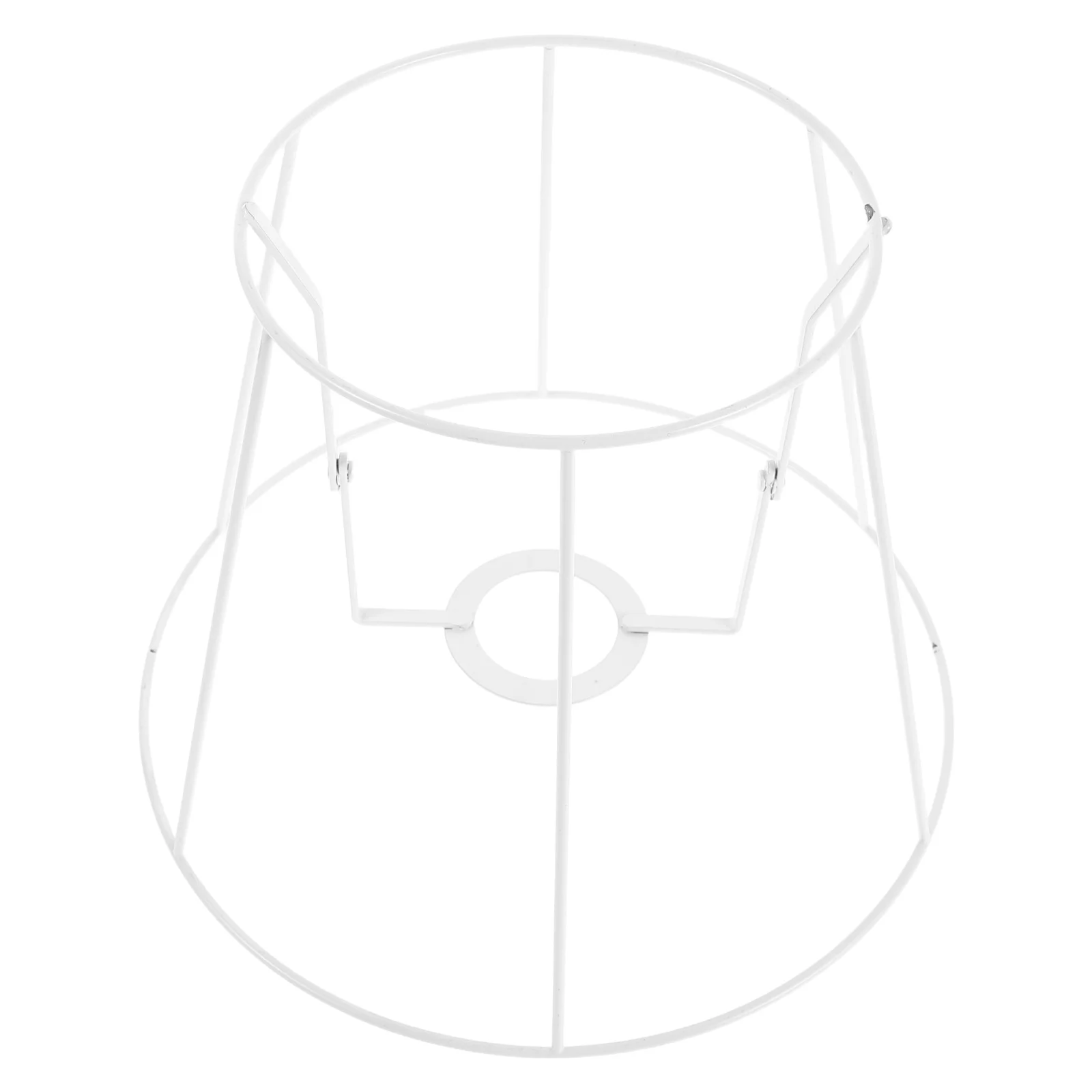 

Iron Lamp Shade Frame: Vintage Industrial Wire Cage For Pendant Table Lamps, Replacement Drum Lampshade Holder,