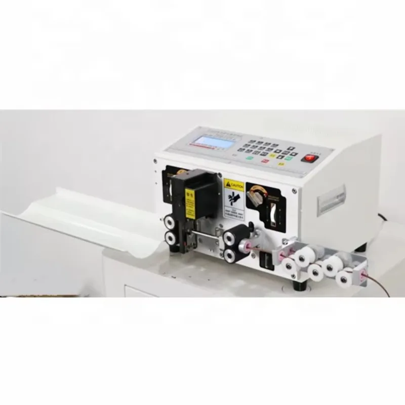 

High Speed Full Automatic Wire And Cable Stripping And Cutting Machine Wire Stripper