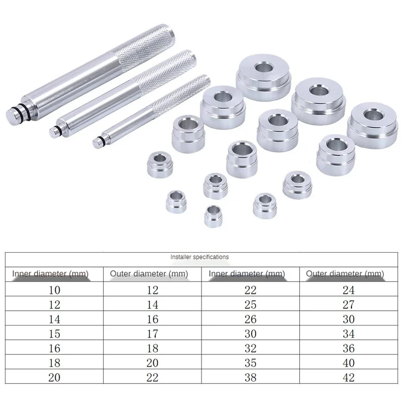 Car Bearing Puller Removal Tool Set Race Seal 17pcs