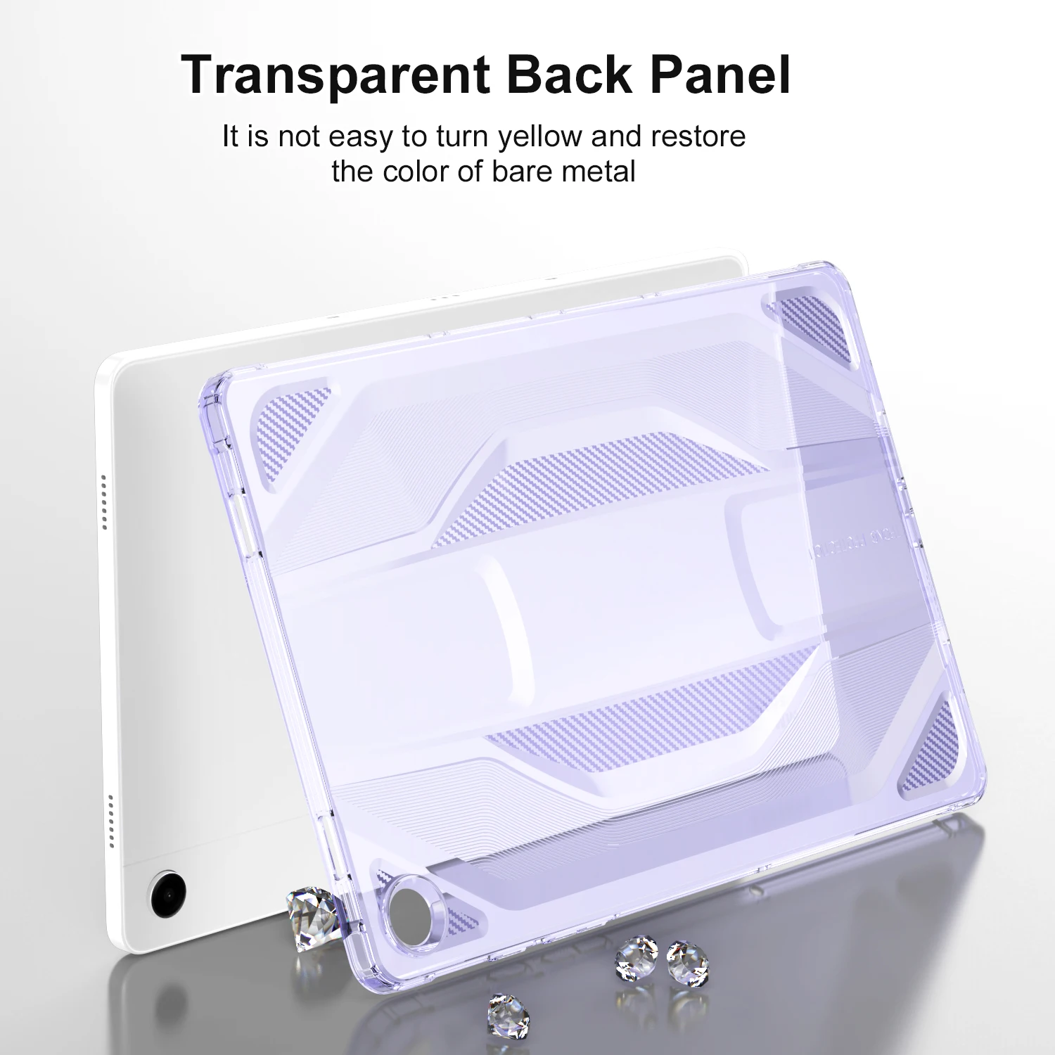 

Clear Tablet Case For Samsung galaxy Tab S7/S8/T870/X700/S9 A9+ 2023 /X210 A8 10.5 S6LITE 2020/2022 A7 LITE/ Transparent Cover