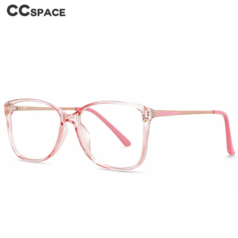 49587 Women Transparent Glasses Anti Blue Light Computer Gaming Tr90 Anti Ray Eyeglasses Luxury Fashion Purple Eyewear