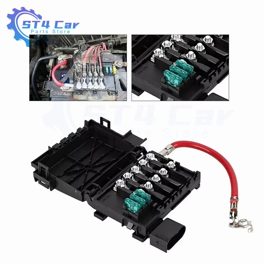 1J0937550A Fuse Box Battery Terminal For Seat Toledo For Skoda Octavia For VW Beetle Golf City Jetta Bora MK4 For Audi A3 S3