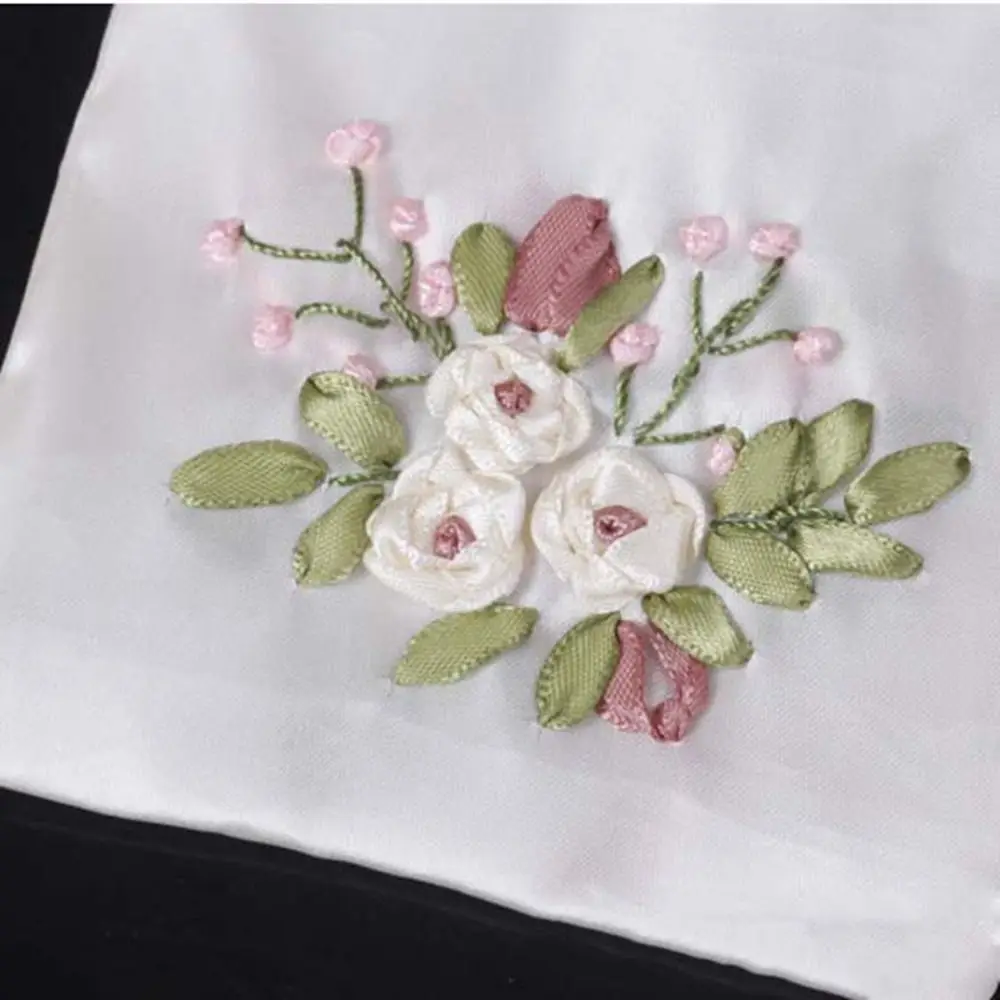 Candy Bag Embroidery Flower Drawstring Bag for Filled Fragrant Herbs Spice Bag Cloth Storage Bag Coin Purse Gift Bag 3